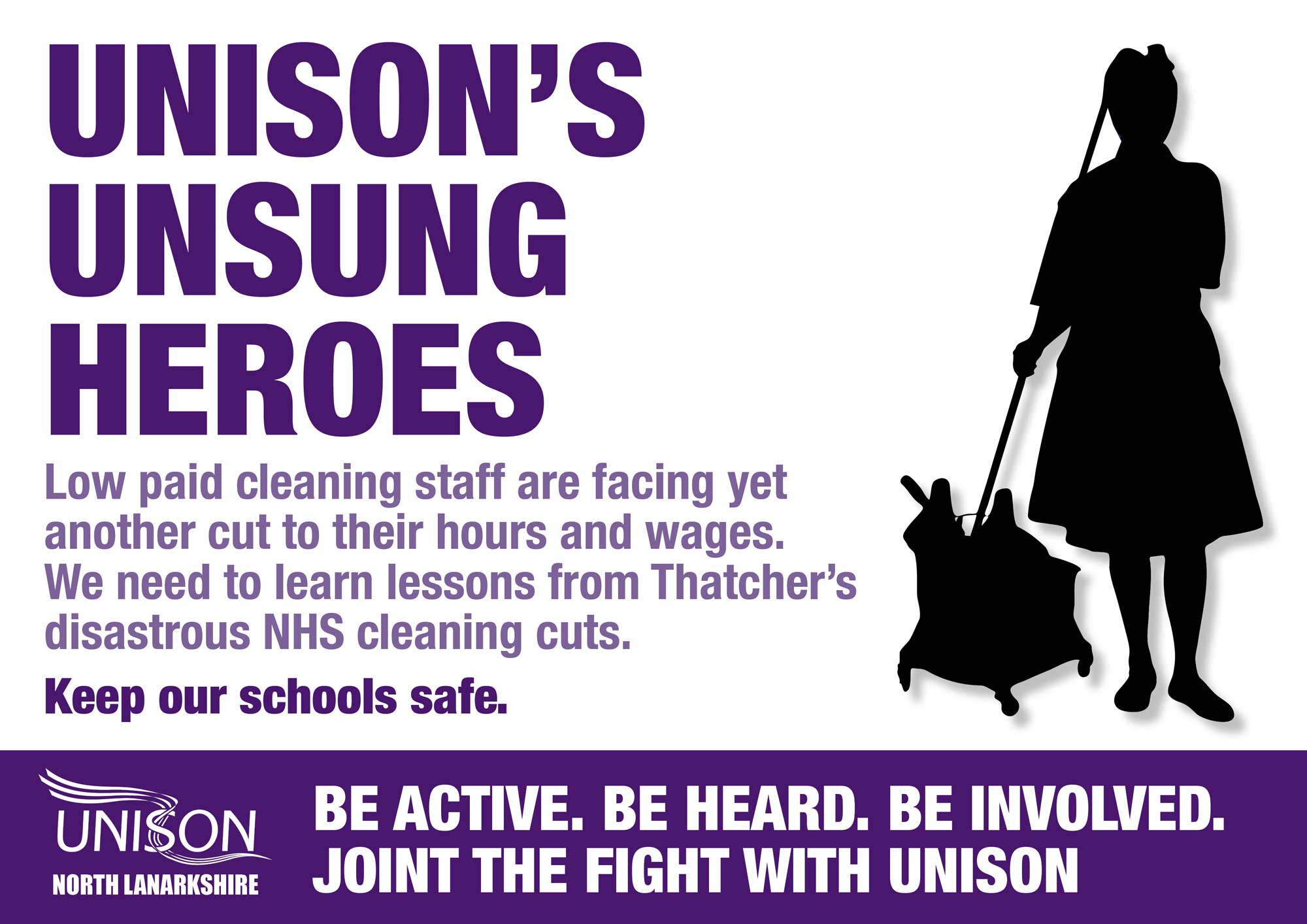 Join the Unsung Heroes in Unison’s campaign against NLC Cuts